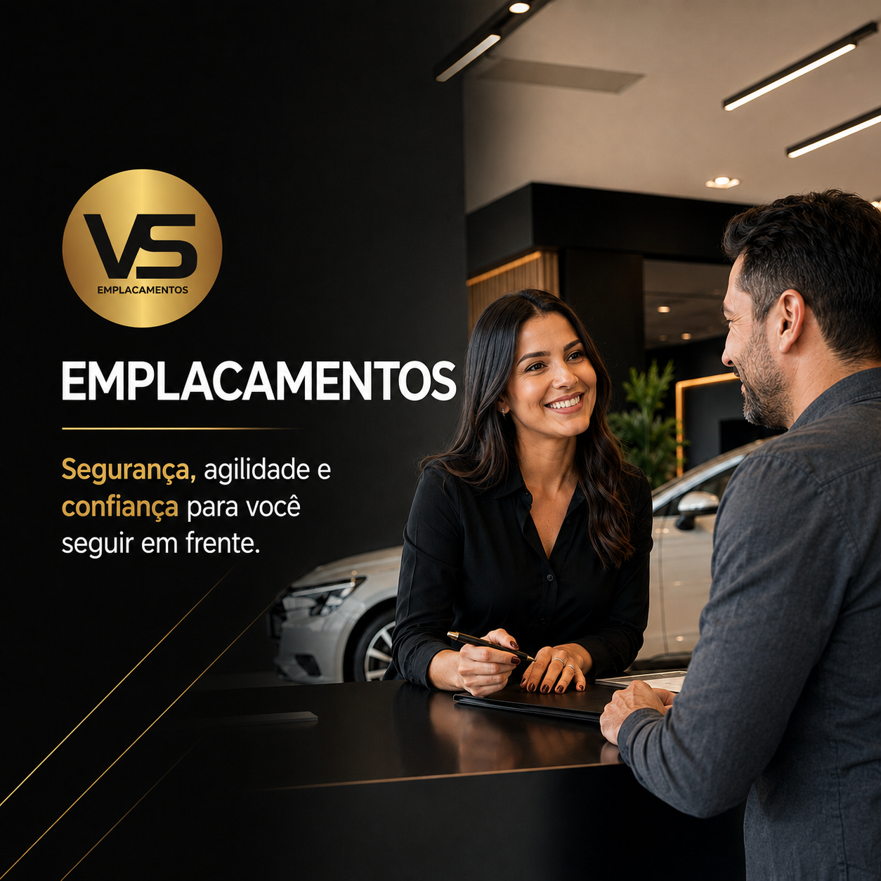 Atendimento particular da VS Emplacamentos